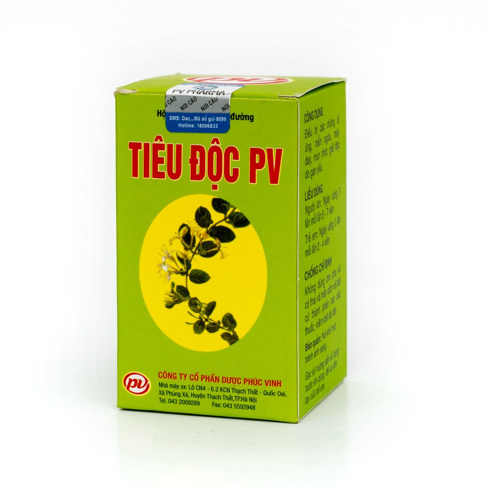 Tiêu Độc Pv - thanh nhiệt, giải độc