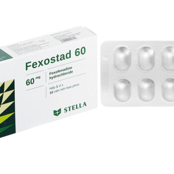 Fexostad 60 Stella – điều trị viêm mũi dị ứng theo mùa, mày đay vô căn mạn tính (10 viên)