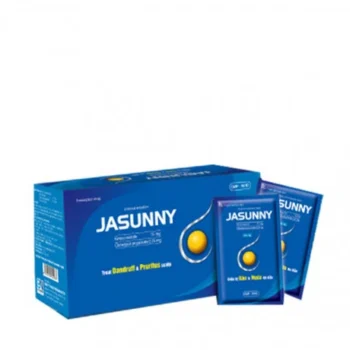 Jasunny - hỗ trợ điều trị gàu, ngứa, viêm da đầu (50 gói x 5g)