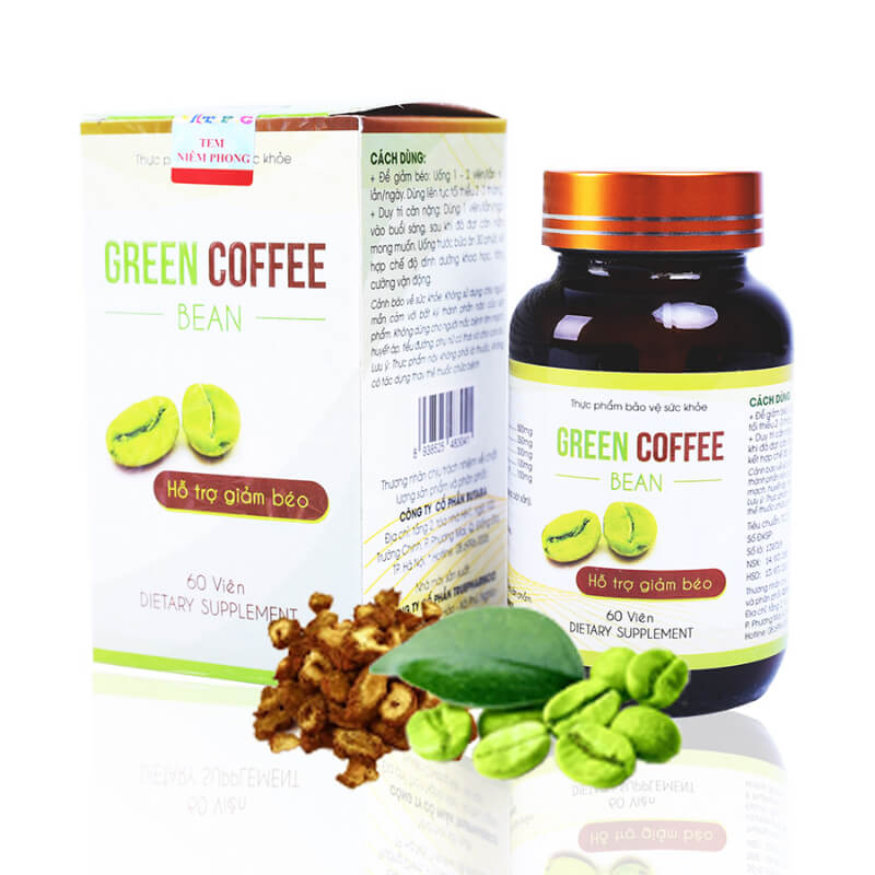 Green Coffee Bean viên giảm cân hiệu quả